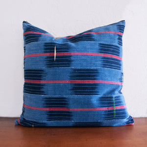 Multicolor African Indigo Pillow