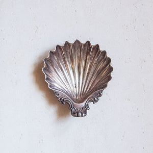 Vintage Silver Shell Tray